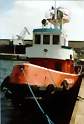 das Export-Feuerl&ouml;schboot Strazak-11  im Juni 1995