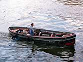 Stossboot des Hist. Hafens Berlin