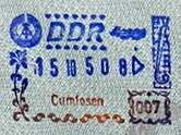 15.10.1985 Grenzstempel - Binnenschiffe