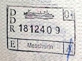 DDR-Einreise Mescherin