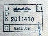 DDR-Einreise Gartz