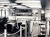 Seitenrad-Motorschiff Oberdeck-Kaffebar