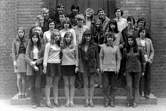 Klassenfoto zum Schulabschluss 1972
