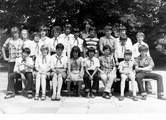 Klassenfoto der 7a im Jahrgang 1973 - 83