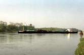 MS-Königstein um 1990 auf der Elbe