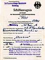BRD-Schiffsdokument zum Rheinschiffsattest 1965