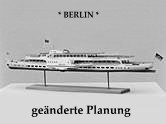 Seitenradmotorschiff / Modell 2.Entwurf 1960