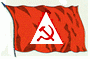 Reedereiflagge unter sowjetischer Leitung (auch in Weiß rot umrandet mit rotem Stern vorkommend) - diese Flagge wurde nur selten geführt !!