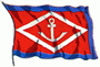 Reedereiflagge der "Weissen Flotte" Dresden