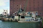EKB-Wismar 1994 abgestellt in Barth liegend